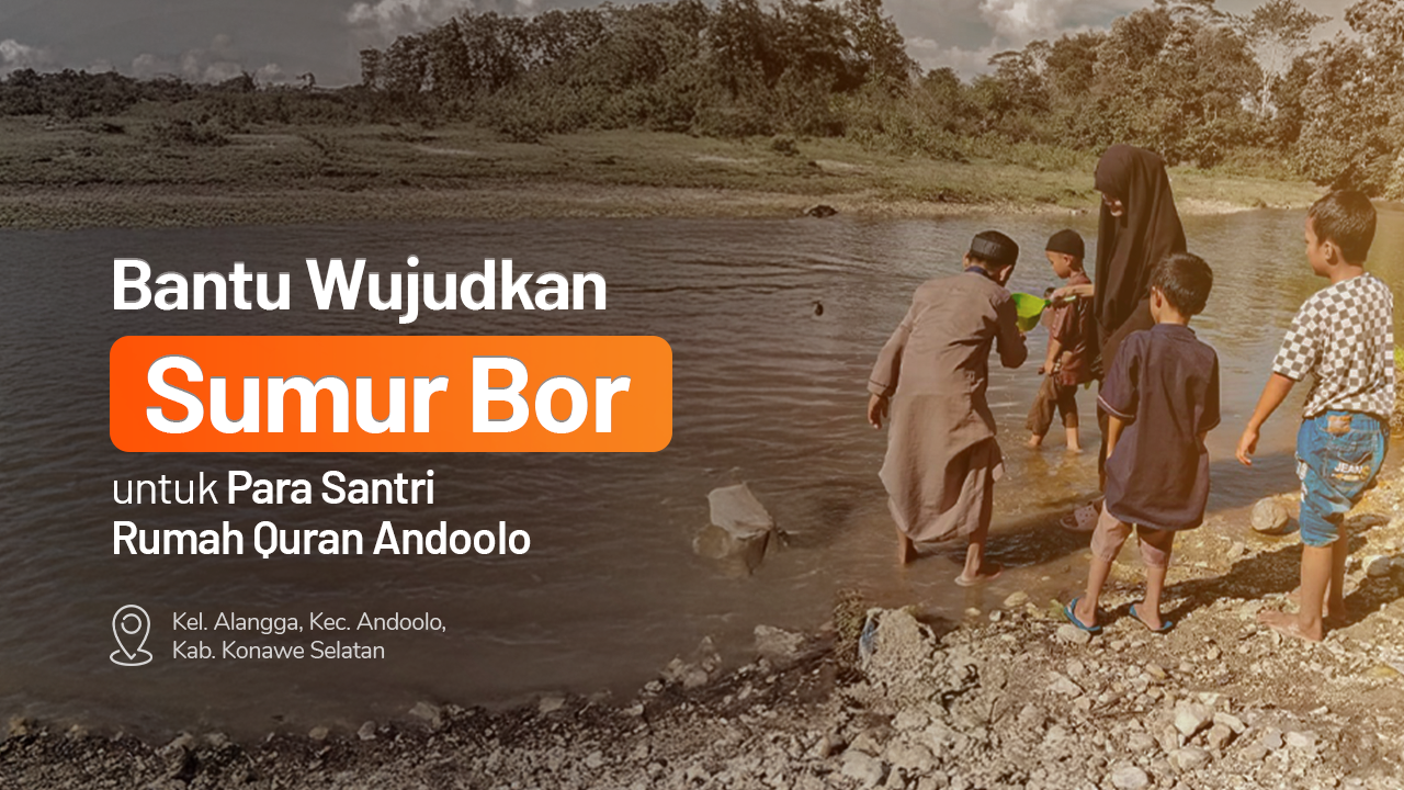Sedekah Jariyah Bangun Sumur Untuk Pelosok